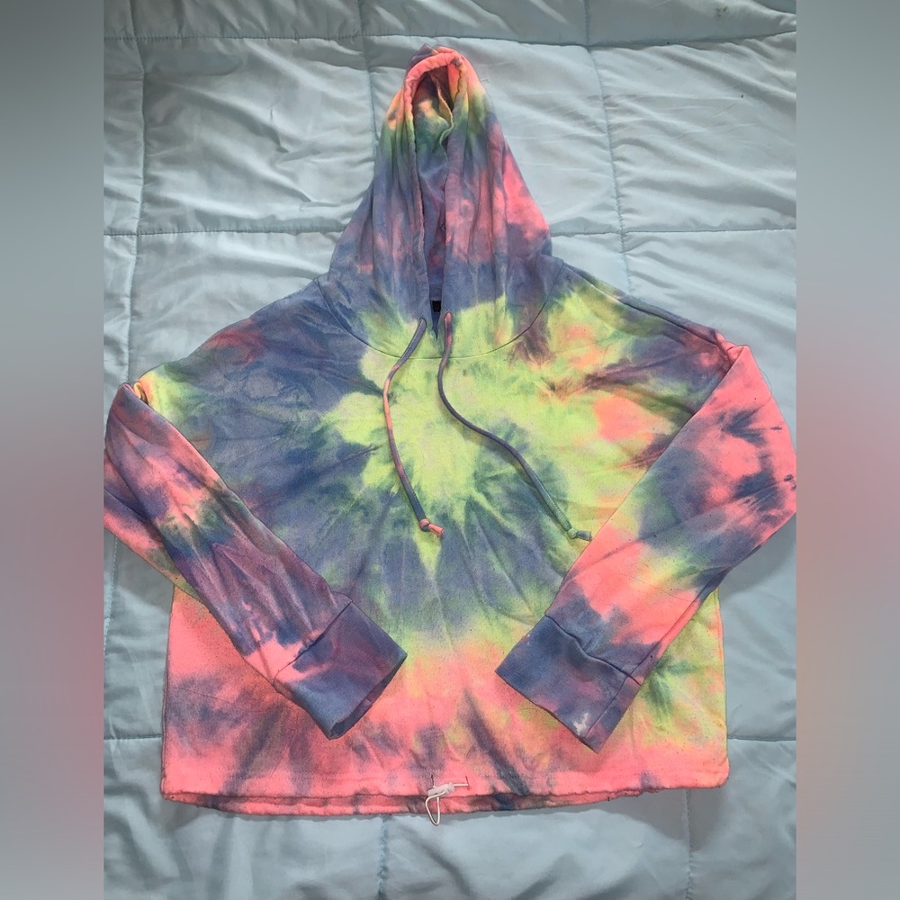 Tye dye women’s crop top